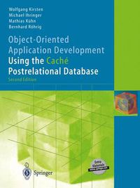 Cover image for Object-Oriented Application Development Using the Cache Postrelational Database