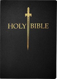 Cover image for KJV Sword Bible, Large Print, Black Bonded Leather, Thumb Index