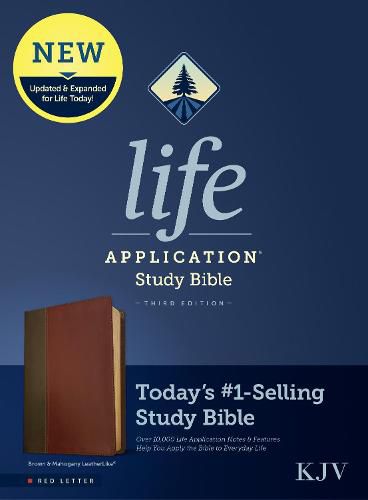 Cover image for KJV Life Application Study Bible, Third Edition, Brown