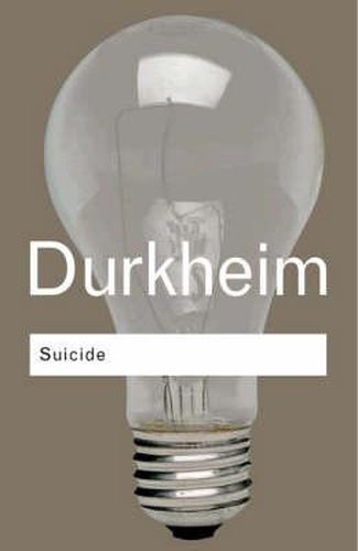 Suicide: A Study in Sociology
