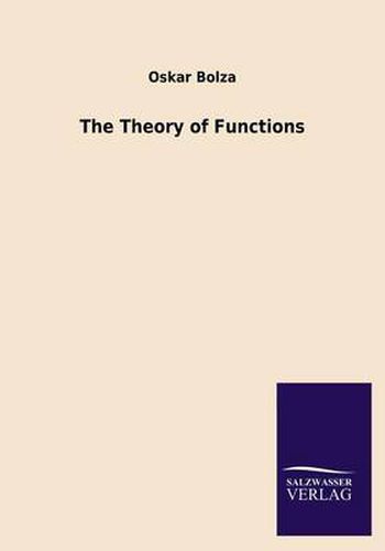 Cover image for The Theory of Functions