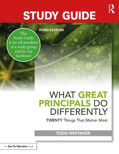 Cover image for Study Guide: What Great Principals Do Differently: Twenty Things That Matter Most