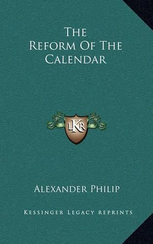 Cover image for The Reform of the Calendar