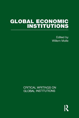 Cover image for Global Economic Institutions