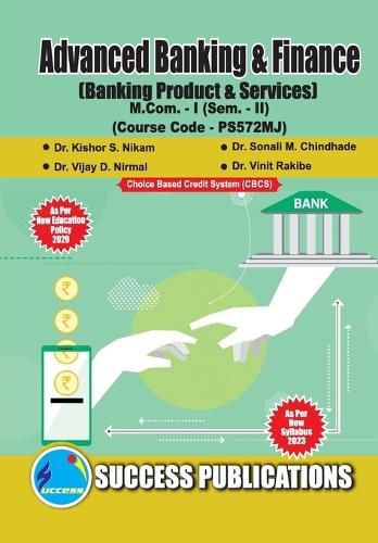 Cover image for Banking Product & Services, First Year, M.Com, Sem-II-English