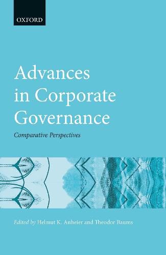 Cover image for Advances in Corporate Governance: Comparative Perspectives