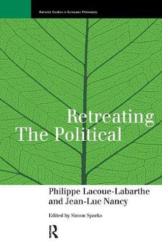 Cover image for Retreating the Political