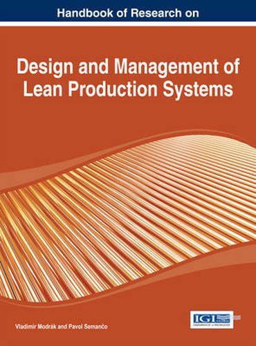 Cover image for Design and Management of Lean Production Systems