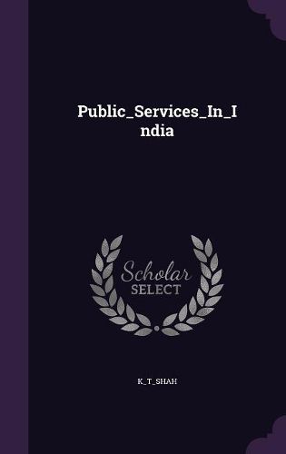 Cover image for Public_services_in_india