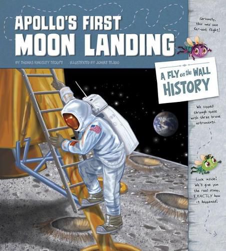 Cover image for Apollo's First Moon Landing: A Fly on the Wall History