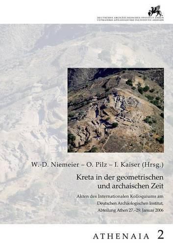 Cover image for Kreta in Der Geometrischen Und Archaischen Zeit
