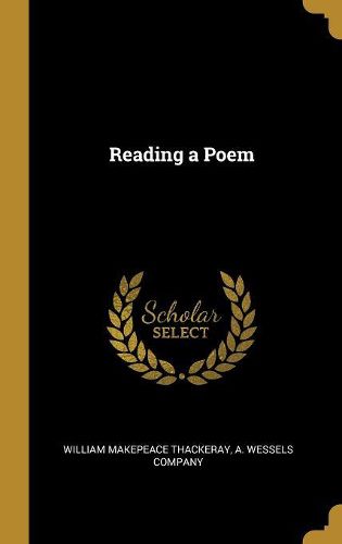 Cover image for Reading a Poem