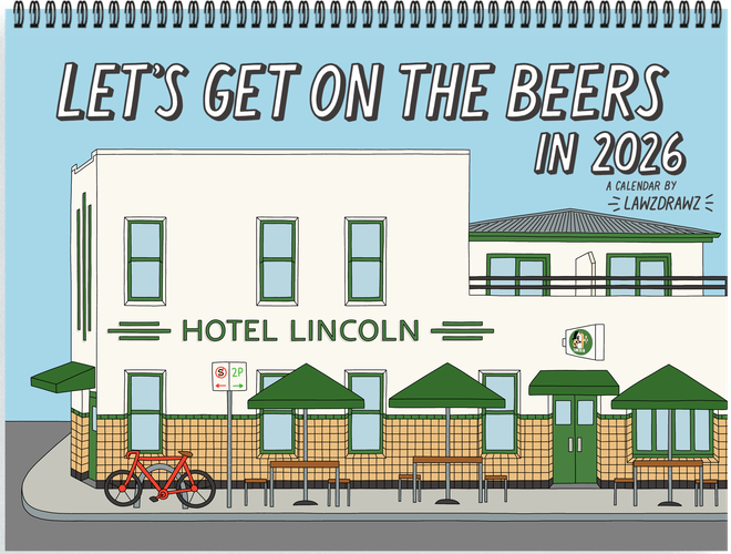 Cover image for Let's Get on the Beers In 2026 Calendar