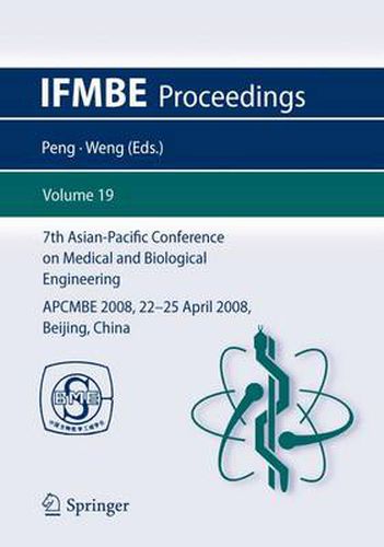 Cover image for 7th Asian-Pacific Conference on Medical and Biological Engineering: APCMBE 2008, 22-25 April 2008, Beijing, China