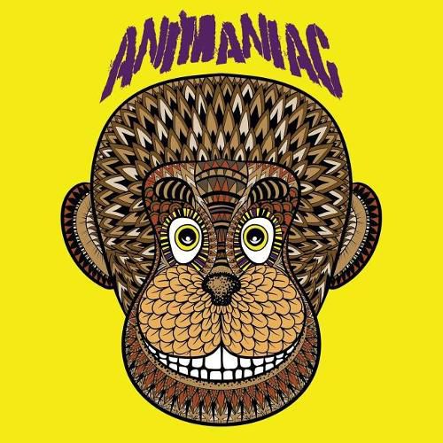 Cover image for Animaniac: Animal Adult Coloring Book: 50 Fun & Detailed Animal Pictures to Color (Including Horse, Koala, Elephant, Monkey, Giraffe and More!)