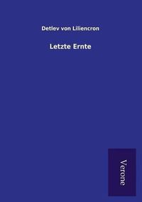 Cover image for Letzte Ernte