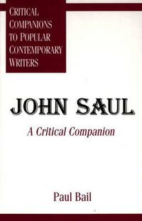 Cover image for John Saul: A Critical Companion