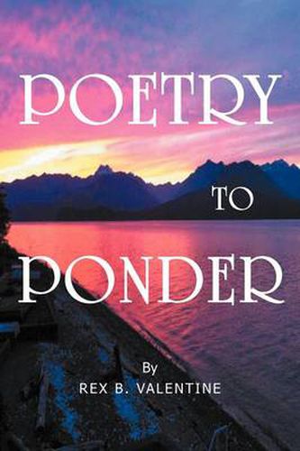 Cover image for Poetry To Ponder