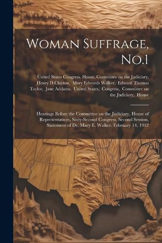 Cover image for Woman Suffrage, No.1