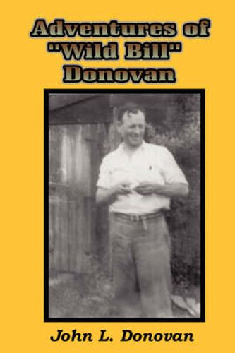 Cover image for Adventures of  Wild Bill  Donovan