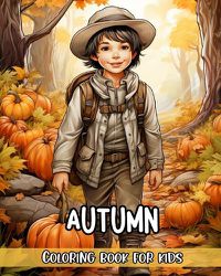 Cover image for Autumn Coloring Book for Kids