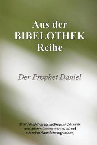 Cover image for Der Prophet Daniel