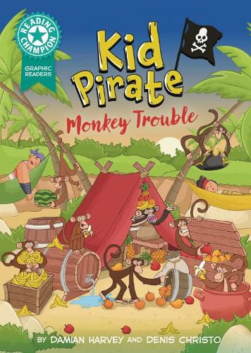 Cover image for Reading Champion: Graphics: Kid Pirate: Monkey Trouble