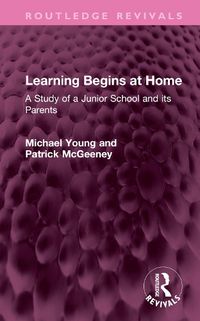 Cover image for Learning Begins at Home