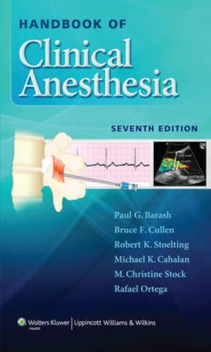 Cover image for Handbook of Clinical Anesthesia