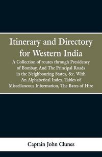 Cover image for Itinerary and Directory for Western India