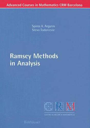 Cover image for Ramsey Methods in Analysis