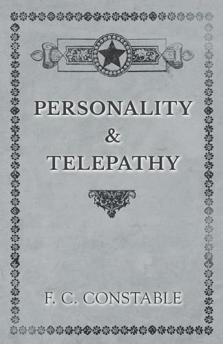 Cover image for Personality and Telepathy