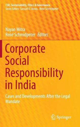 Cover image for Corporate Social Responsibility in India: Cases and Developments After the Legal Mandate