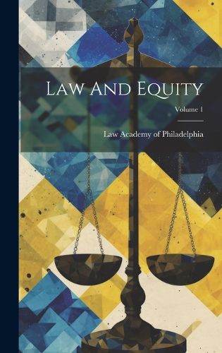 Cover image for Law And Equity; Volume 1