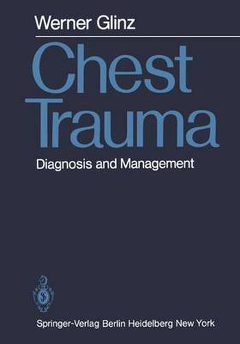 Cover image for Chest Trauma: Diagnosis and Management