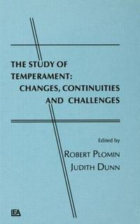 Cover image for The Study of Temperament: Changes, Continuities, and Challenges