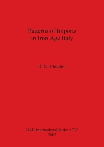 Cover image for Patterns of Imports in Iron Age Italy