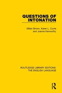 Cover image for Questions of Intonation