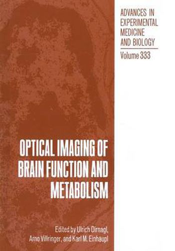 Cover image for Optical Imaging of Brain Function and Metabolism