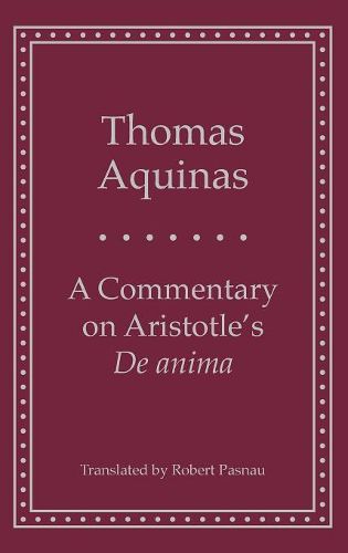 A Commentary on Aristotle's 'de Anima
