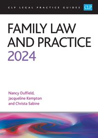 Cover image for Family Law and Practice 2024