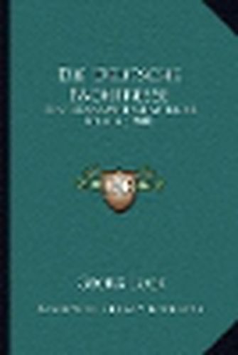 Die Deutsche Fachpresse: Eine Volkswirtschaftliche Studie (1908)