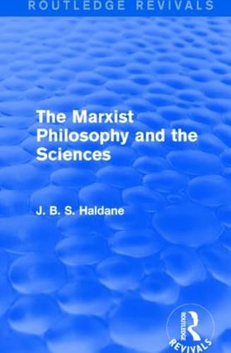 Cover image for The Marxist Philosophy and the Sciences