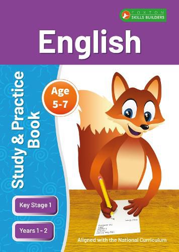 Cover image for KS1 English Study and Practice Book for Ages 5-7 (Years 1 - 2) Perfect for learning at home or use in the classroom