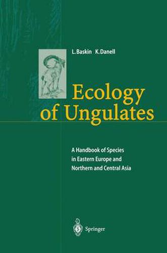 Cover image for Ecology of Ungulates: A Handbook of Species in Eastern Europe and Northern and Central Asia