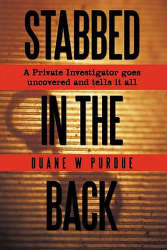 Cover image for Stabbed in the Back