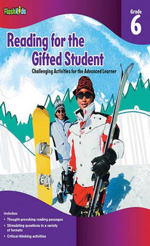 Cover image for Reading for the Gifted Student Grade 6 (For the Gifted Student)