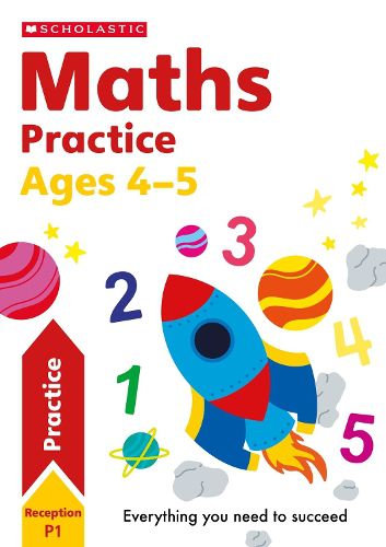 Cover image for Maths Practice Book for Ages 4-5