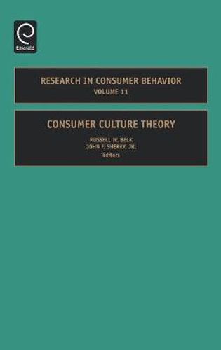 Cover image for Research in Consumer Behavior