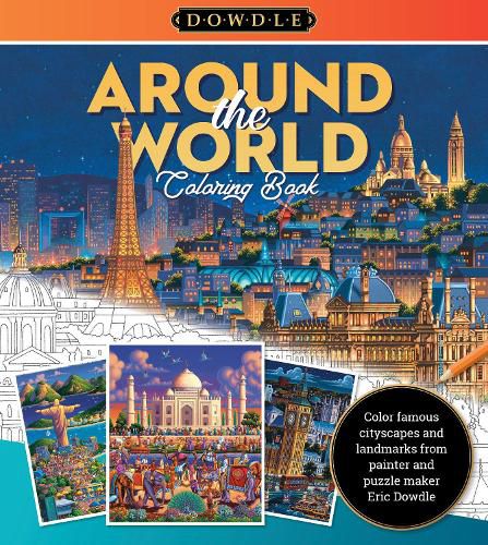 Cover image for Around the World Coloring Book: Volume 3
